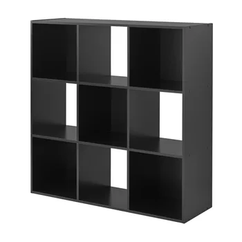 Основной органайзер для хранения на 9 кубов, черный
