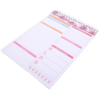 Отрывной блокнот Список заметок, блокноты для расписания, планирование еды, ежедневник на столе, чтобы сделать планировщик