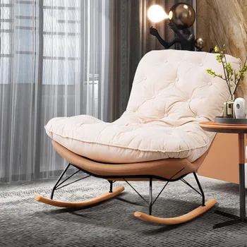 Офисное кресло в скандинавском стиле, Роскошное кресло для кемпинга, балконное кресло для гостиной, Современная мебель-качалка Sillones Modernos Para Sala, мебель для гостиной