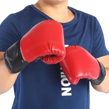 Перчатки для кикбоксинга для мужчин и женщин, боксерская груша для каратэ Муай Тай и спаррингов, оборудование для тренировок ММА Санда для взрослых и детей