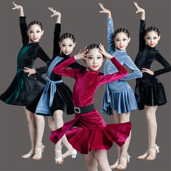 Платья для соревнований в юбке для бальных танцев | Платья для латиноамериканских бальных танцев для девочек - Латино - Med-adel-clinic.ru