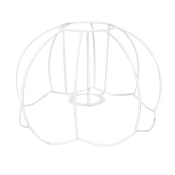 Подставка для светильника Металлический каркас Кольцо для абажура Проволочная крышка Стол для абажура Подставка из кованого железа
