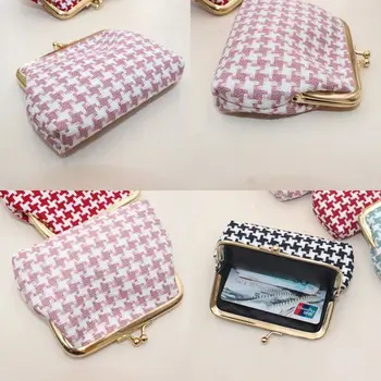 Портативные короткие кошельки элегантного плетения, короткая решетчатая сумка-клатч большой емкости, простые короткие кошельки в корейском стиле