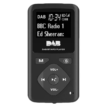 Портативный FM/DAB цифровой Bluetooth-радио MP3-плеер Micro-USB высокого качества для дома