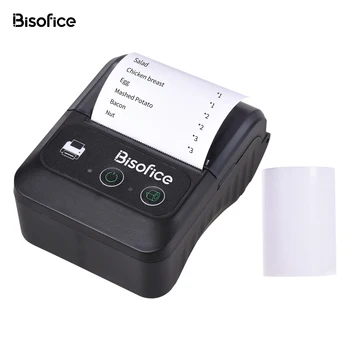 Портативный impresora termica bluetooth Беспроводной BT 58 мм Термопринтер Принтер Этикеток принтер 2in Bluetooth Label Maker для магазина