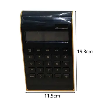 Практичный научный калькулятор, легко считываемый расчет на ЖК-экране, ультратонкий настольный калькулятор на солнечной энергии