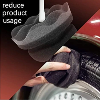 Прокладки для автоматической эпиляции Набор губок Коврик для полировки колес Автомобильный полировщик Аппликатор деталей для сверл для ручек автомобиля Наборы для ручной чистки