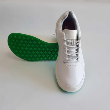 Профессиональная женская обувь для гольфа из натуральной кожи, белая женская обувь для тренировок по гольфу, Противоскользящая Спортивная обувь, женские брендовые кроссовки для гольфа