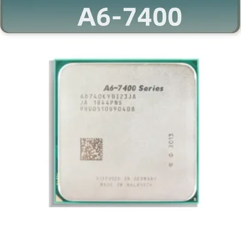 Процессор A6-7400 Для CPU APU A6 Socket FM2 + Двухъядерный Процессор настольного компьютера 65 Вт 3,5 ГГц