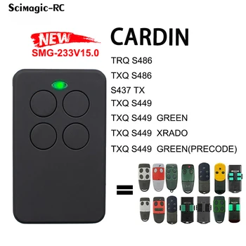 Пульт дистанционного управления гаражными воротами CARDIN Cardin TRQ S449/TRQ S486 /TXQ S486/S437 TX 433,92 МГц Пульт дистанционного управления воротами