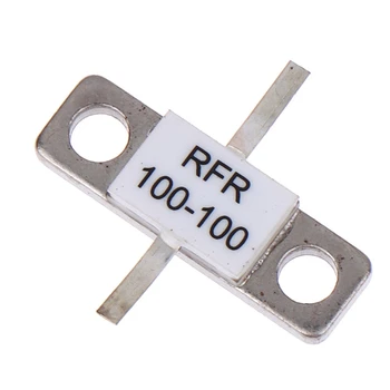 Резисторный фланец мощностью 250 Вт 100 Ом, как показано на рисунке, Крепление из оксида бериллия 250 Вт 100 Ом RFR100-100