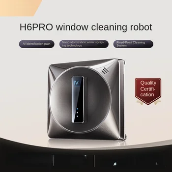 Робот-мойщик окон С распылителем, бытовая техника, интеллектуальные пульты дистанционного управления, Квадратный высокий уровень всасывания для мытья окон, стен, водяных брызг