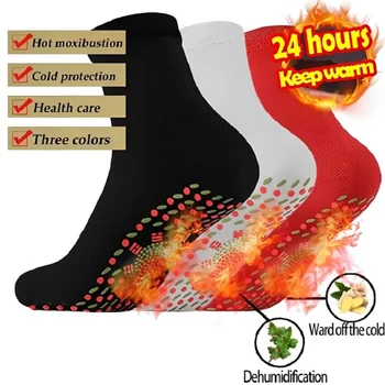 Самонагревающиеся носки для похудения, здоровый носок, облегчение боли, защита от простуды, Бесплатная доставка, Лечебные магнитные термоколготки