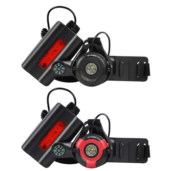 Светодиодный фонарик для бега, безопасный для ночного бега, USB-зарядка, безопаснее быть на виду