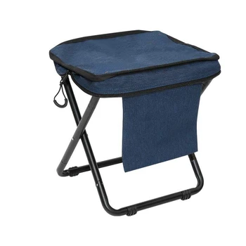 Складной стул для пикника и кемпинга из алюминиевого сплава, портативная бытовая скамейка для рисования, телескопическая скамейка для рыбалки, утолщенное седло