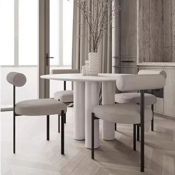 Современные стулья для гостиной Дизайнерский расслабляющий переносной акцентный стул для столовой Lazy Adult Sillones Мебель для гостиной MQ50KT