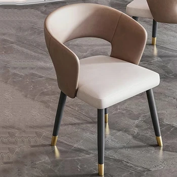 Современные Удобные стулья Кофейные мероприятия Кофейное Эргономичное кресло Для макияжа Балкон Шезлонги для спальни Мебель для зала WJ35XP