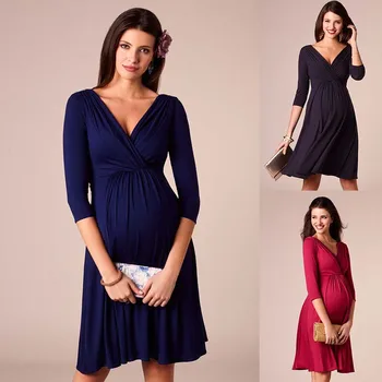 Стильные и практичные платья для беременных и кормящих мам – Удобный дизайн для молодых мам