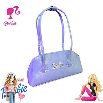 Сумочка принцессы с надписью Barbie, модная женская сумка-мессенджер из искусственной кожи Ins Y2K, сумки через плечо для девочек, кошелек, подарки