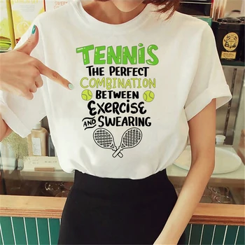 Теннисные футболки, женская летняя футболка, японская одежда y2k harajuku для девочек