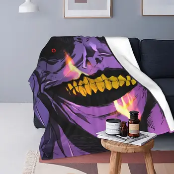 Ультрамягкое флисовое одеяло Solo Leveling из микроволокна, модное теплое, подходит для дивана Multi Style