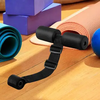 Устройство для помощи приседанию с мягким держателем для ног Для домашних тренировок в тренажерном зале Портативный для фитнеса