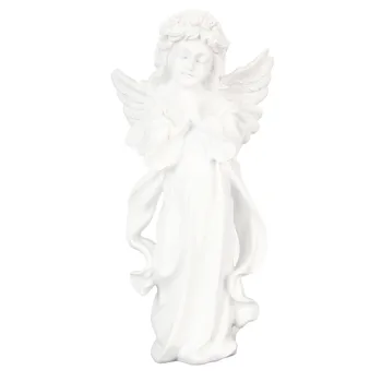 Фигурка херувима высотой 10,8 дюйма, статуэтка ангела-младенца, богатые детали для офиса
