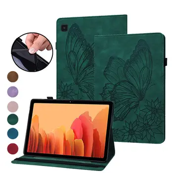 Флип-Чехол для Samsung Galaxy Tab S5e SM-T720 SM-T725 Smart Cover 10,5-дюймовый Планшет с 3D Тиснением Бабочки Funda Stand Coque