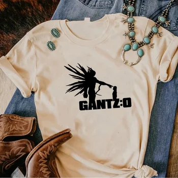 Футболка Gantz женская аниме дизайнерская футболка женская уличная одежда дизайнерская одежда y2k