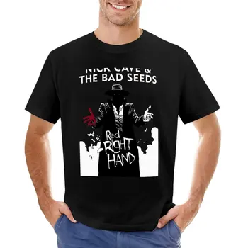 Футболка Nick Cave и Bad Seeds R, быстросохнущая футболка, винтажная футболка, спортивные рубашки, футболка с коротким рукавом, мужская