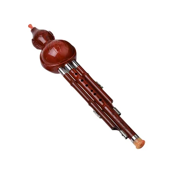 Хулуси из тыквенного шелка для начинающих Китайский Традиционный духовой инструмент Флейта в этническом стиле из Абс-бакелита Детские инструменты для взрослых