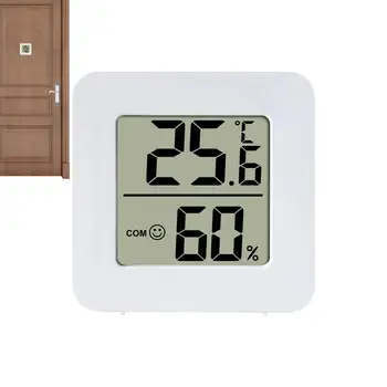 Цифровой термометр Гигрометр Комнатный Термометр Для помещений, Монитор температуры и влажности, Метеостанция