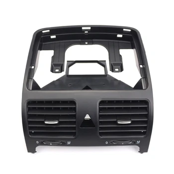 Черное переднее вентиляционное отверстие центральной приборной панели для JETTA Golf Rabbit MK5