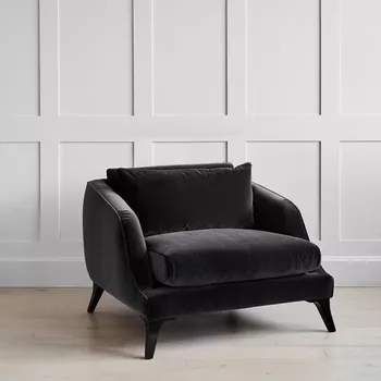 Черный диван-кресло для гостиной, театр, Скандинавская Индивидуальная Кухонная стойка, Стулья для гостиной, Банкетная мебель для комнаты Poltrona