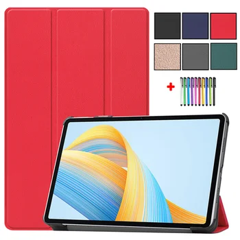 Чехол для Huawei Honor Tablet V8 Case 11 дюймов 2023 BRT-W09 Solid Tri Fold Hard PC Shell Для Huawei Honor V7 Pro Cover 2021 + Подарок