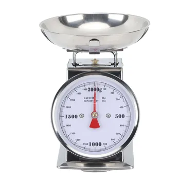 Шкала пищевых весов, защищенная от ржавчины, съемная чаша, механические весы высокой точности для выпечки