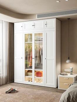 Шкаф из кованого железа, домашняя спальня, современный простой европейский стиль, простой металлический шкаф для хранения, жестяной шкаф для хранения