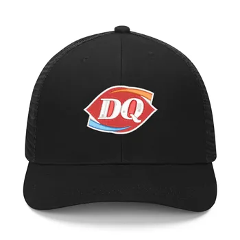 Шляпа с вышивкой Dairy Queen Мужская Женская Спортивная бейсбольная кепка с дышащей сеткой, Летний Солнцезащитный козырек, Головные уборы, изготовленные на заказ, Кепки с логотипом