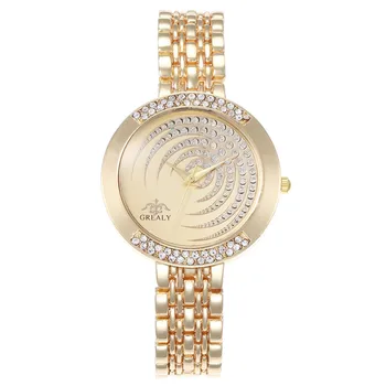 Элегантные женские часы, королевские кварцевые наручные часы, женские часы, роскошные Высококачественные 2023 Точные водонепроницаемые женские часы, набор 시계