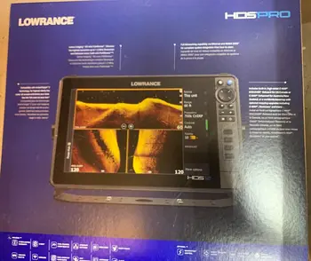 Эхолот Lowrance HDS-16 Live с датчиком Active Imaging 3-в-1, устанавливаемый на транце, схема C-MAP Pro