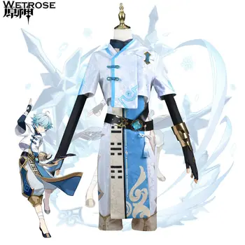 【Wetrose】В наличии Genshin Impact, костюмы для косплея, полный комплект, аниме-игра, вечеринка на Хэллоуин