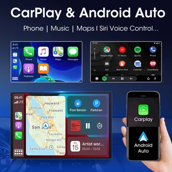 13,1 дюймовый Android для Toyota Camry 2021 2022 Автомобильный радиоприемник DVD Мультимедийный плеер GPS Навигация 2 Din Carplay Головное устройство с экраном