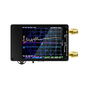 1Set Vnanovna Векторный сетевой анализатор 2,8-дюймовый TFT-дисплей Анализатор спектра 50 кГц-900 кГц Антенна Сетевой анализатор печатной платы