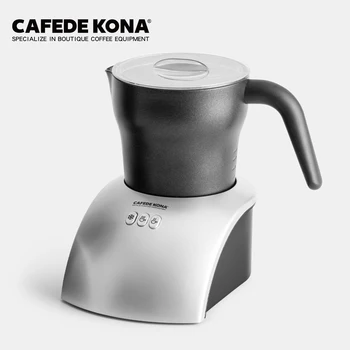 CAFEDE KONA Home Family Инструмент для приготовления Капучино Из Нержавеющей Стали 600 мл Ручной Вспениватель Молока