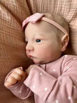 Reborn Baby Mädchen 19 Zoll 5lbs voll gewichtete Neugeborenen Puppe