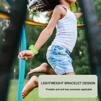 Водонепроницаемый силиконовый браслет, полный чехол для держателя воздушных меток, защита от потери ремешка, скрытые аксессуары для детских воздушных меток, наручные часы M3K6