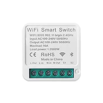 Интеллектуальные переключатели TP Link Wi-Fi, выключатель света, требуется нейтральный провод, поддержка приложений, голосовые помощники для умного дома, Переключатель TP Link для