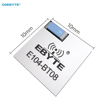 Модуль Bluetooth к последовательному порту CDEBYTE E104-BT08 BLE5.1 с низким энергопотреблением Поддерживает Маяк и модуль iBeacon UART SMD