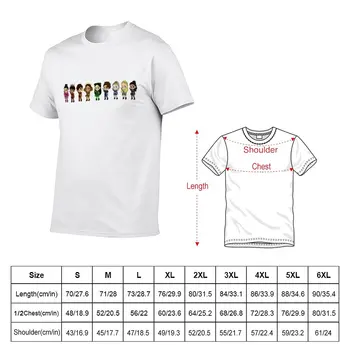 Новая футболка Six the Musical- Rainbow Queens, мужские футболки, корейская модная мужская хлопковая футболка