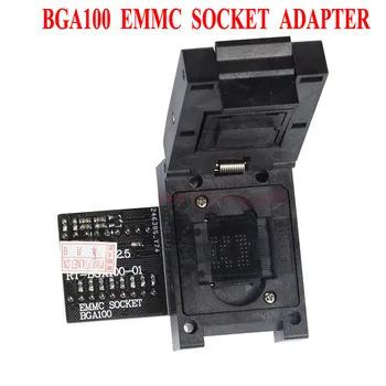 НОВЫЙ оригинальный адаптер для розетки RT-BGA100-01 EMMC BGA100 для работы программатора RT809H